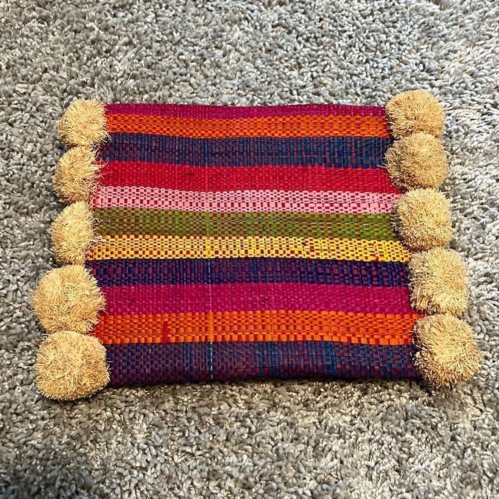 Hatattack Rattan Fall Clutch